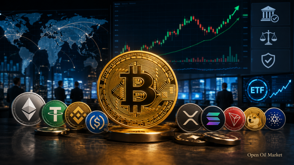 Balita tungkol sa cryptocurrencies noong Hulyo 6, 2026: Bitcoin, ETF, stablecoins at top-10 cryptocurrencies