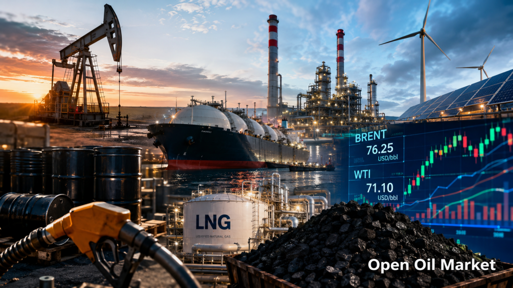 Balita sa Langis at Enerhiya Hulyo 12, 2026 — Diesel, Refinery, LNG at Pandaigdigang Merkado ng Langis