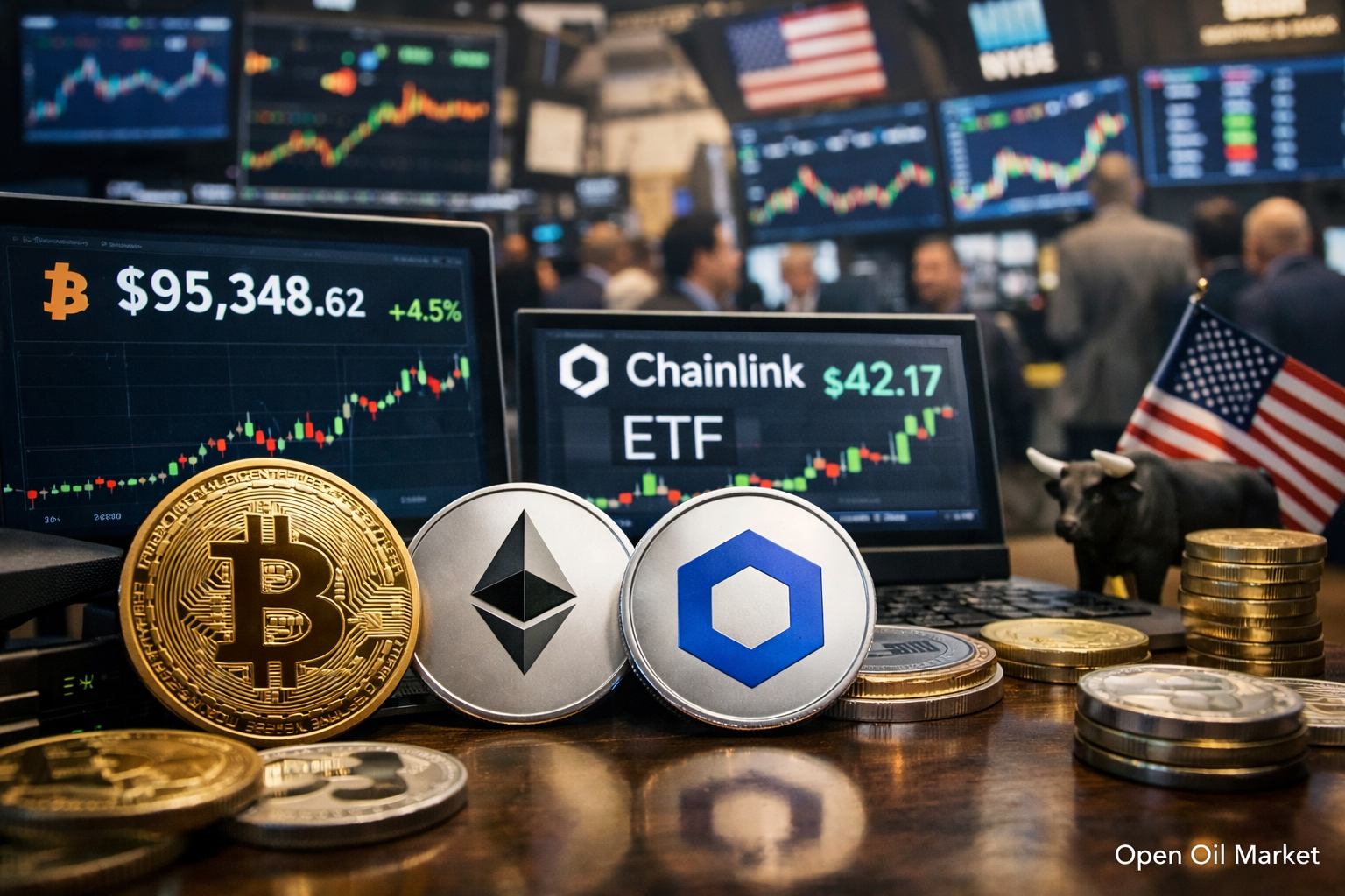 Balita ng Cryptocurrency, Huwebes, Enero 15, 2026: Ang Chainlink-ETF ay lumalabas sa NYSE