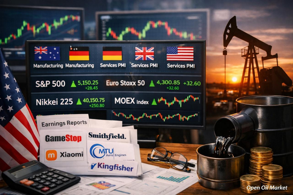 Mga Pang-ekonomiyang Kaganapan at Mga Korporatibong Ulat Martes, Marso 24, 2026: PMI, Empleyo ng US at Langis