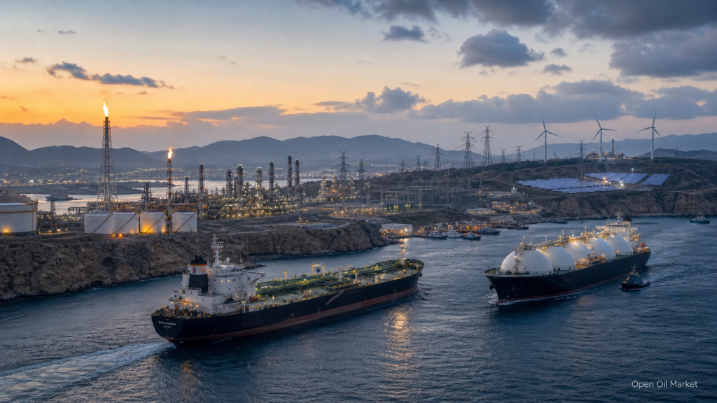 Pandaigdigang Merkado ng Enerhiya Mayo 5, 2026: langis, gas, LNG, mga refinery, elektrisidad at mga nababagong pinagkukunan ng enerhiya
