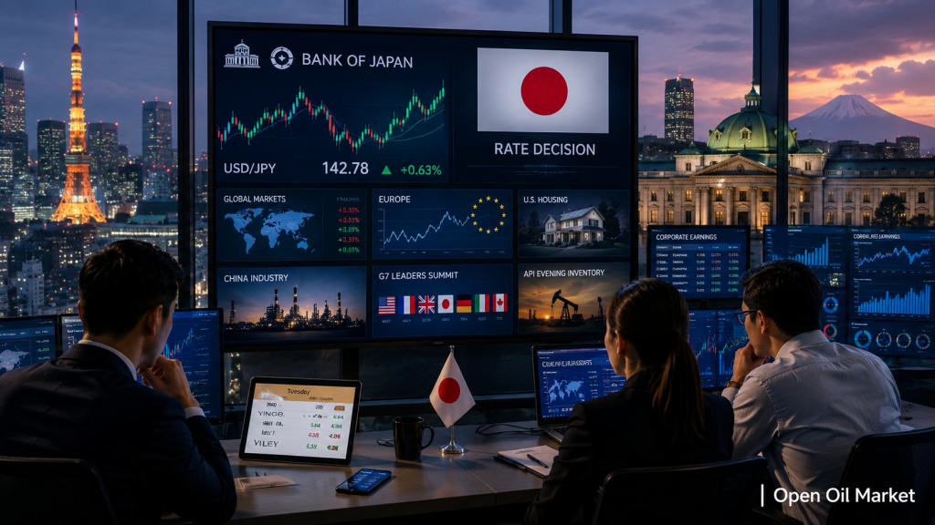 Mga Kaganapan sa Ekonomiya at mga Ulat ng Kumpanya - Martes, ika-16 ng Hunyo, 2026: Rate ng Bank of Japan, ZEW at API