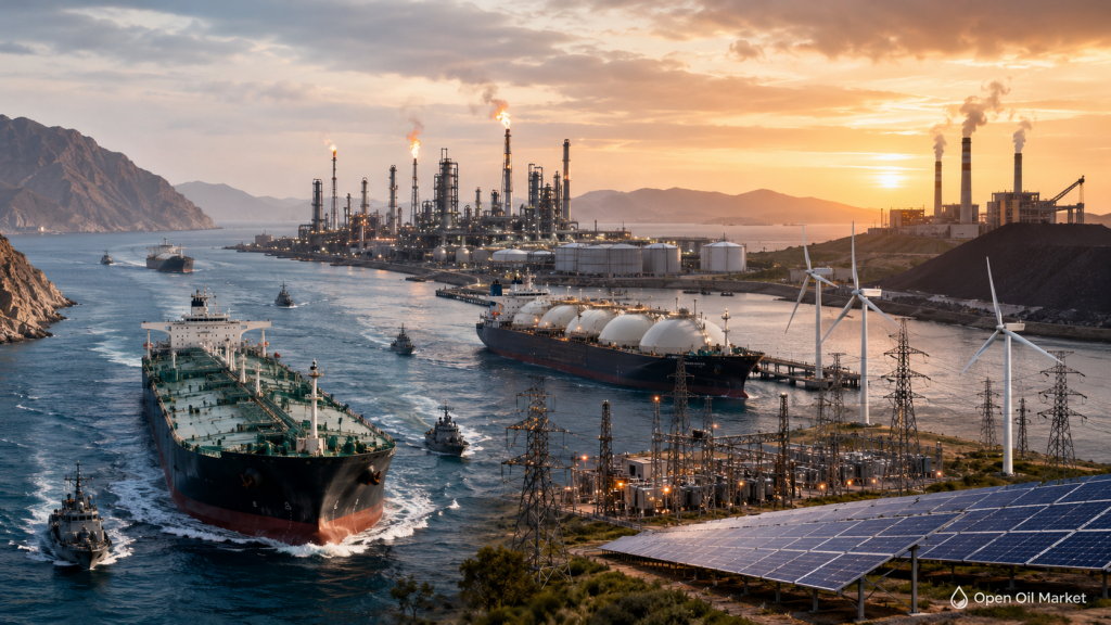 Balita sa sektor ng langis at gas at enerhiya Hunyo 1, 2026: Panganib sa Hormuz, langis, gas, LNG at pandaigdigang TЭК