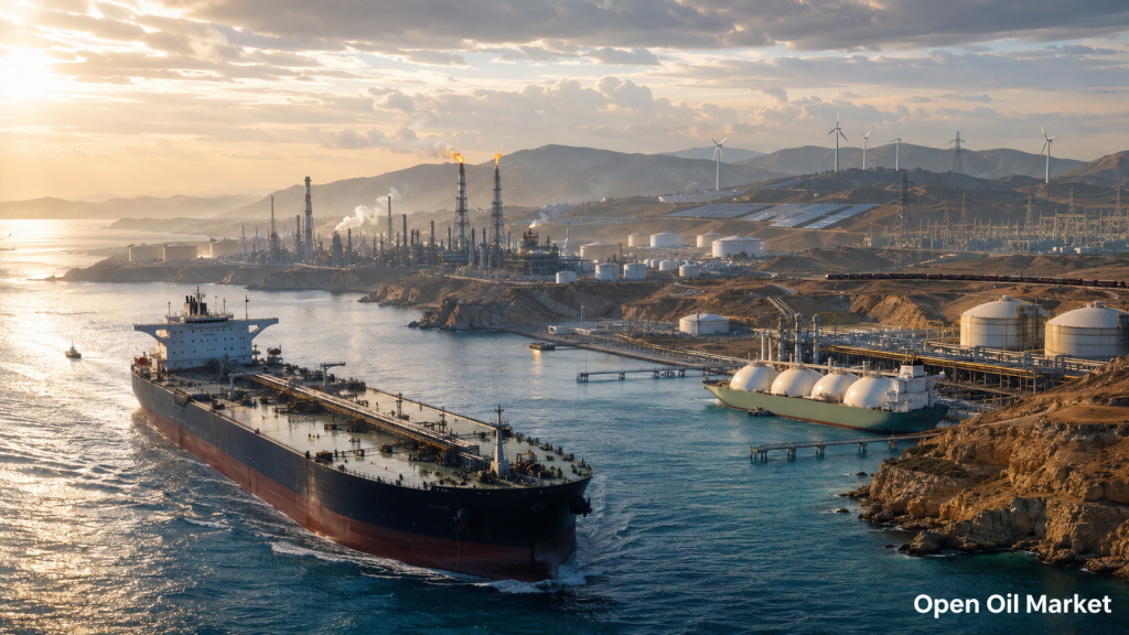Pandaigdigang Energy Sector noong Hunyo 30, 2026 — langis Brent, gas sa Europe, mga produkto ng langis, refinery, elektrisidad, at RE.