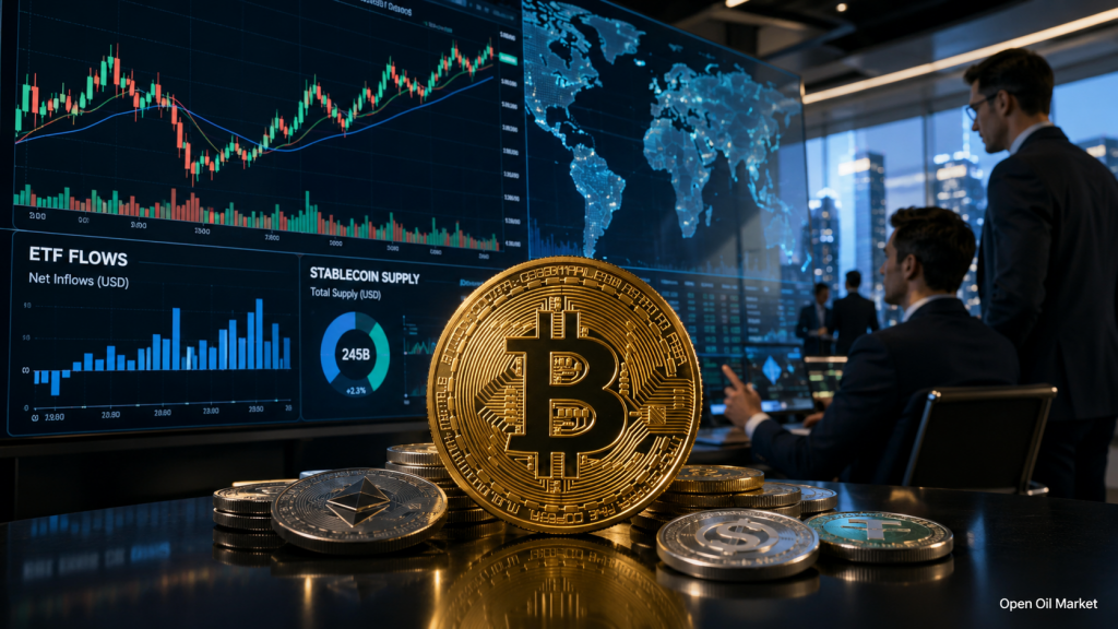 Pandaigdigang Merkado ng Cryptocurrency ika-14 ng Hunyo 2026: Bitcoin, Ethereum, ETF, mga Stablecoin at Nangungunang 10 Digital na Asset