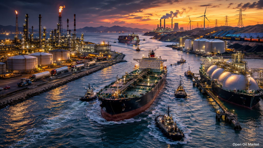 Global Energy Market July 19, 2026: Oil Tanker, LNG Terminal, Refinery, Power Plants, RES, and Coal Logistics