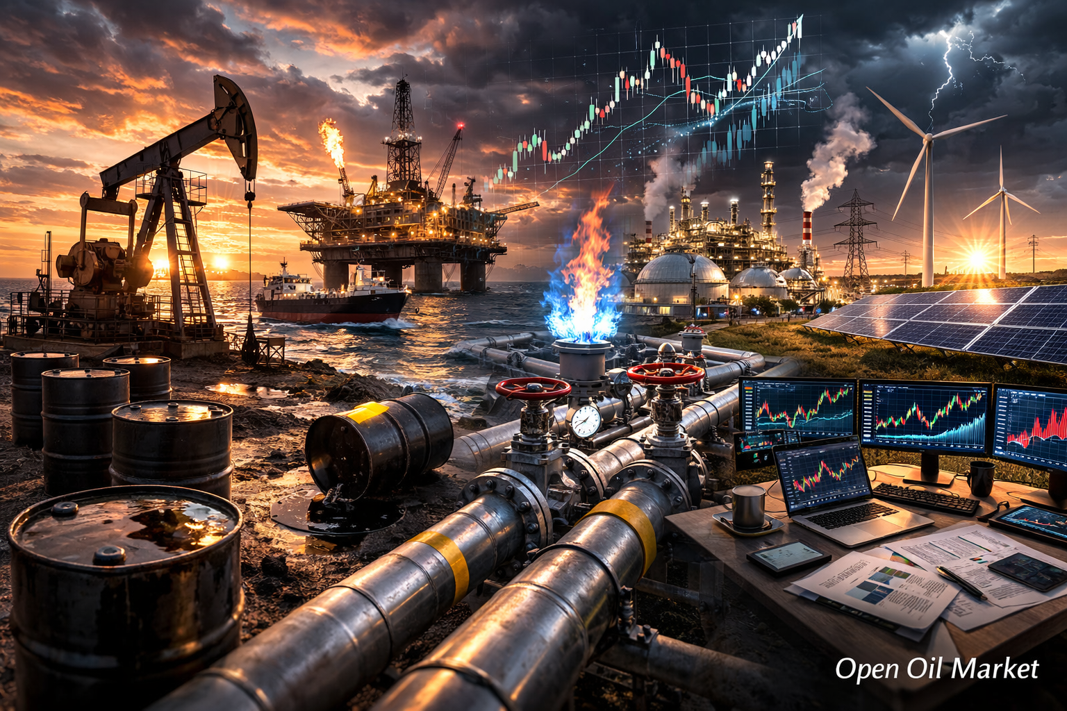 Balita sa langis at gas at enerhiya - Miyerkules, Pebrero 25, 2026 | Langis Brent, gas, LNG, mga refinery, RES