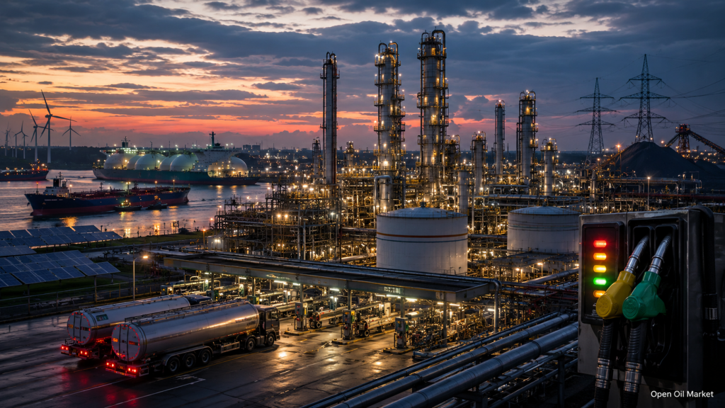 Pandaigdigang merkado ng enerhiya sa July 11, 2026 — refinery ng langis, tanker, LNG, VIE at kuryente