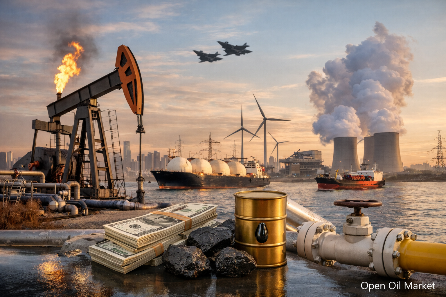 Pandaigdigang Merkado ng Langis at Gas at Enerhiya: Langis, Gas, Elektrisidad at ВИЭ - Enero 25, 2026