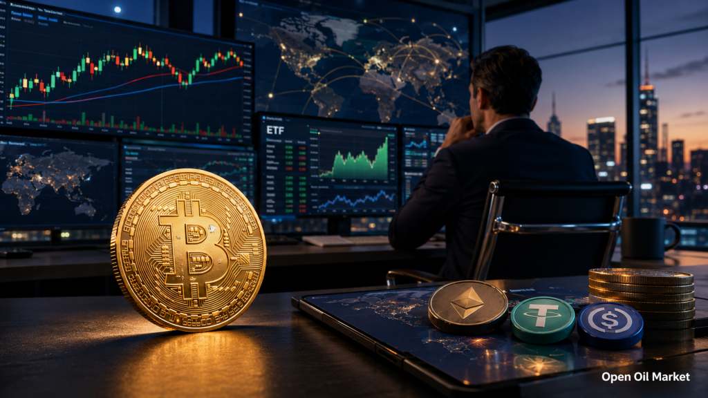 Balita sa Cryptocurrency, Lunes Hunyo 15, 2026: Pinananatili ng Bitcoin ang key zone, sinusuri ng mga namumuhunan ang ETF, stablecoins at tokenization ng mga asset.