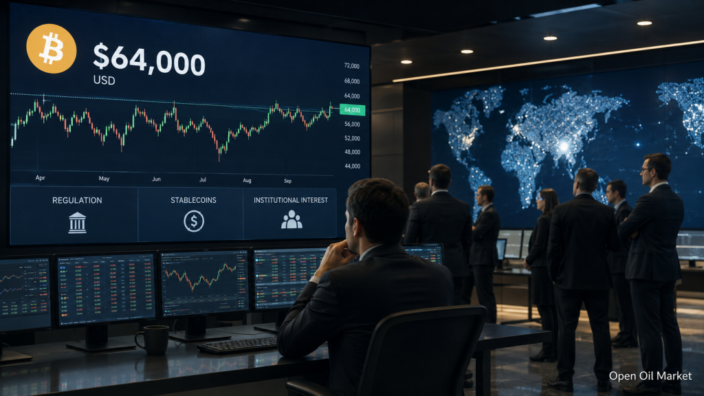 Pamilihan ng Cryptocurrency Noong Hunyo 23, 2026: Bitcoin umabot sa 64,000 dolyar, Ethereum sa ilalim ng pressure, top-10 digital assets at mga pangunahing signal para sa mga mamumuhunan.
