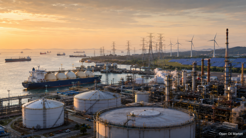 Pandaigdigang Sektor ng Enerhiya 11 Mayo 2026: langis, LNG, mga produktong petrolyo, kuryente, at renewable energy.