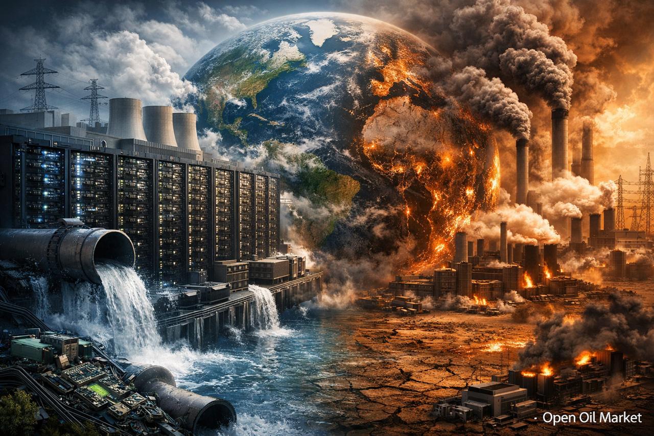 Ekologikal na Gastos ng AI: Pagkonsumo ng Enerhiya ng Neural Networks, Tubig at mga Panganib para sa mga Mamumuhunan