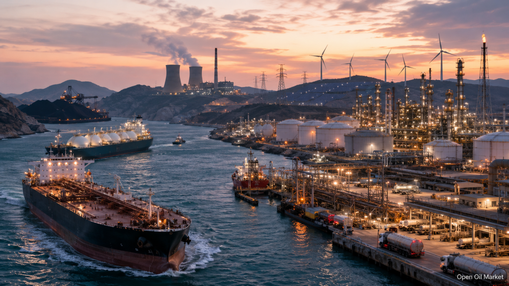 Pandaigdigang Merkado ng Enerhiya Hunyo 6, 2026: Tanker ng Langis, LNG, Refinery, Logistika ng Karbon, Elektrisidad at RES