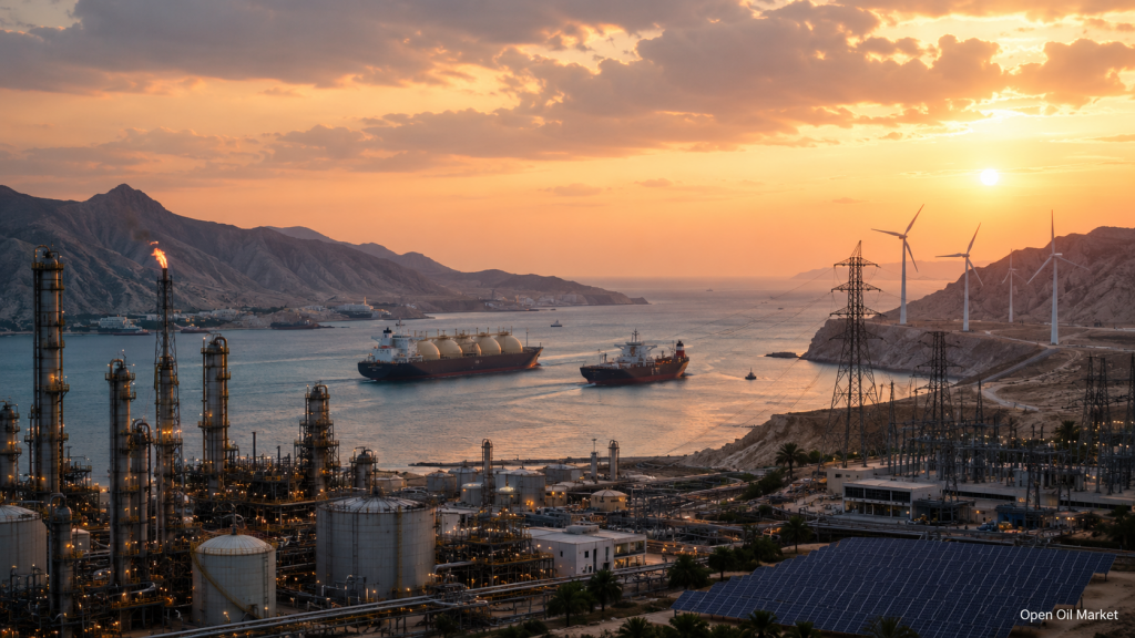 Balita sa langis at enerhiya — Linggo, Mayo 10, 2026: Panganib sa Hormuz, langis higit sa $100 at nakasisikip na merkado ng LNG