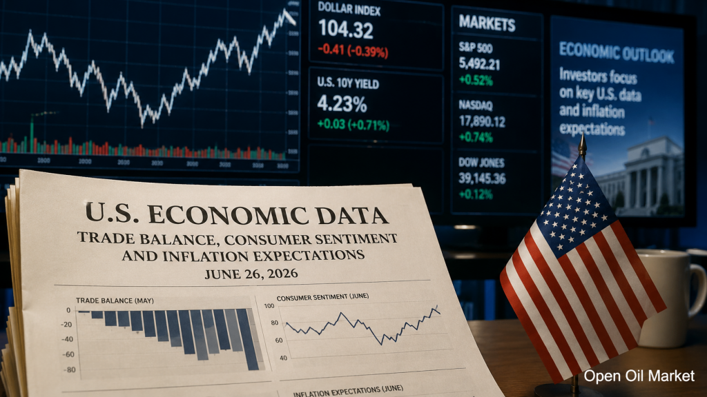 Maka-ekonomiyang Datos ng US at Mga Ulat ng Kumpanya noong Hunyo 26, 2026 para sa mga mamumuhunan