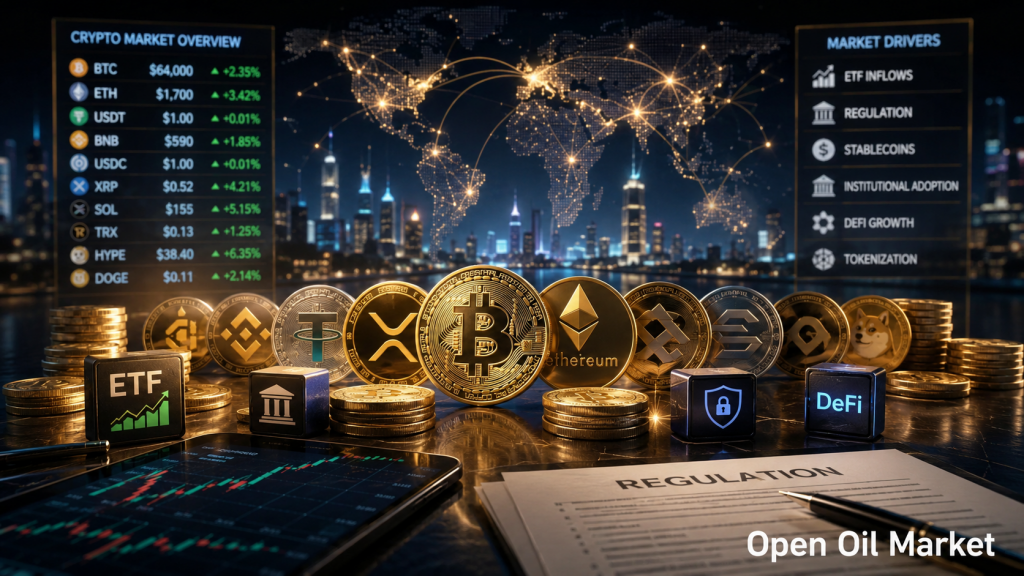 Cryptocurrency noong Hulyo 12, 2026: Bitcoin, Ethereum, ETF, stablecoins at regulasyon
